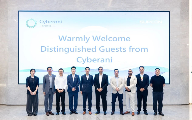 沙特阿美旗下Cyberani高层接见008PG国际，携手共筑工业信息安全新格局